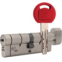 Циліндр CISA Astral Tekno PRO 100T (40*60T) нікель матовий 3 ключі